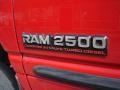 1998 Flame Red Dodge Ram 2500 Laramie Extended Cab 4x4  photo #7
