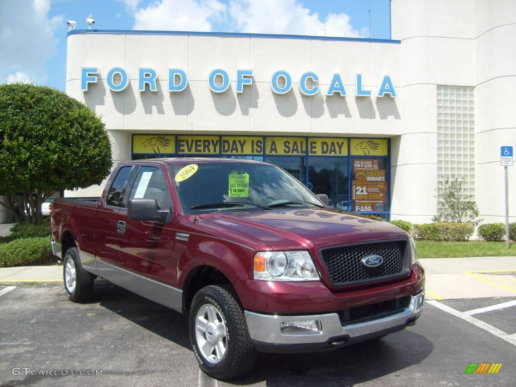 Dark Toreador Red Metallic Ford F150