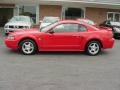2004 Torch Red Ford Mustang V6 Coupe  photo #6