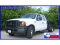 Oxford White 2006 Ford F350 Super Duty XL Crew Cab Chassis