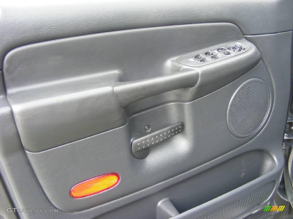 2003 Ram 1500 SLT Quad Cab 4x4 - Graphite Metallic / Dark Slate Gray photo #14