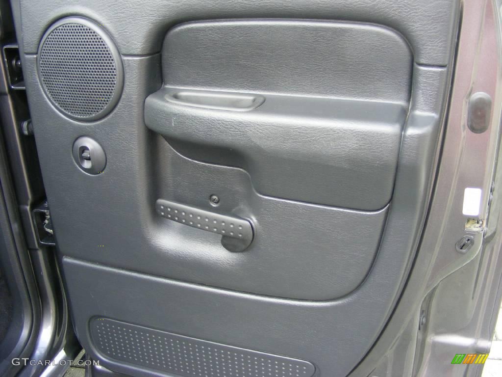 2003 Ram 1500 SLT Quad Cab 4x4 - Graphite Metallic / Dark Slate Gray photo #20