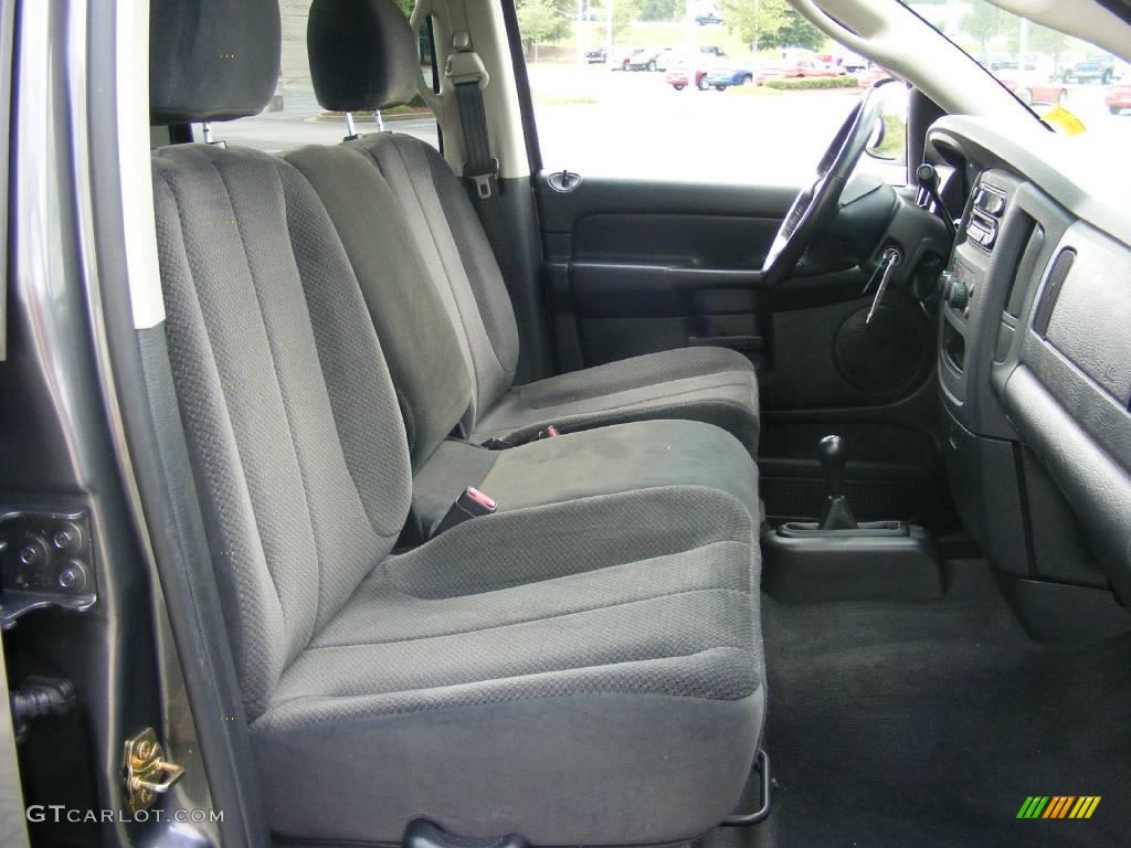 2003 Ram 1500 SLT Quad Cab 4x4 - Graphite Metallic / Dark Slate Gray photo #21