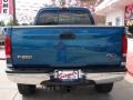 2002 Island Blue Metallic Ford F250 Super Duty XLT Crew Cab 4x4  photo #27