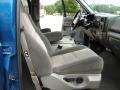 2002 Island Blue Metallic Ford F250 Super Duty XLT Crew Cab 4x4  photo #46