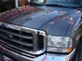 2002 Dark Shadow Grey Metallic Ford F250 Super Duty XLT SuperCab 4x4  photo #21