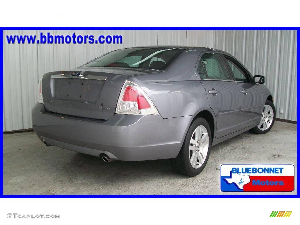 2006 Fusion SEL V6 - Tungsten Grey Metallic / Charcoal Black photo #3