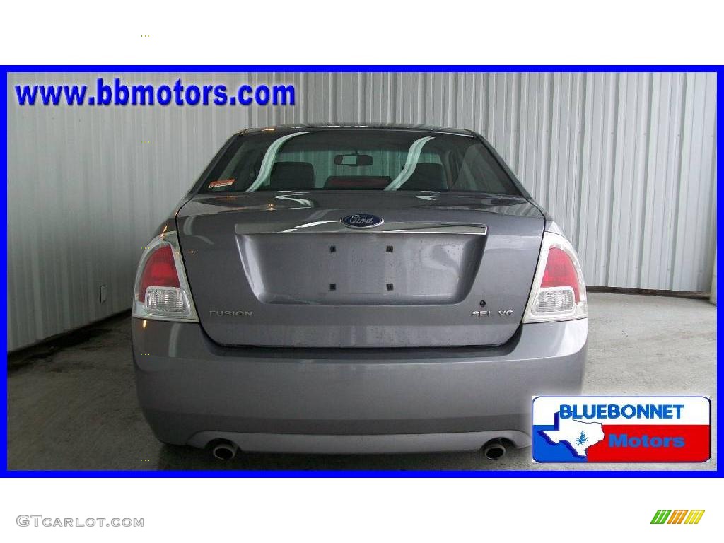 2006 Fusion SEL V6 - Tungsten Grey Metallic / Charcoal Black photo #4