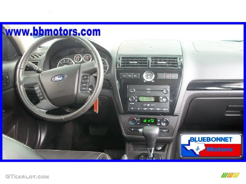 2006 Fusion SEL V6 - Tungsten Grey Metallic / Charcoal Black photo #6