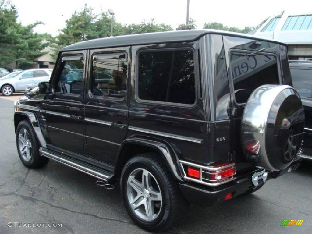 2009 G 55 AMG - Black / designo Light Brown photo #6