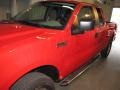 2007 Bright Red Ford F150 STX SuperCab 4x4  photo #10