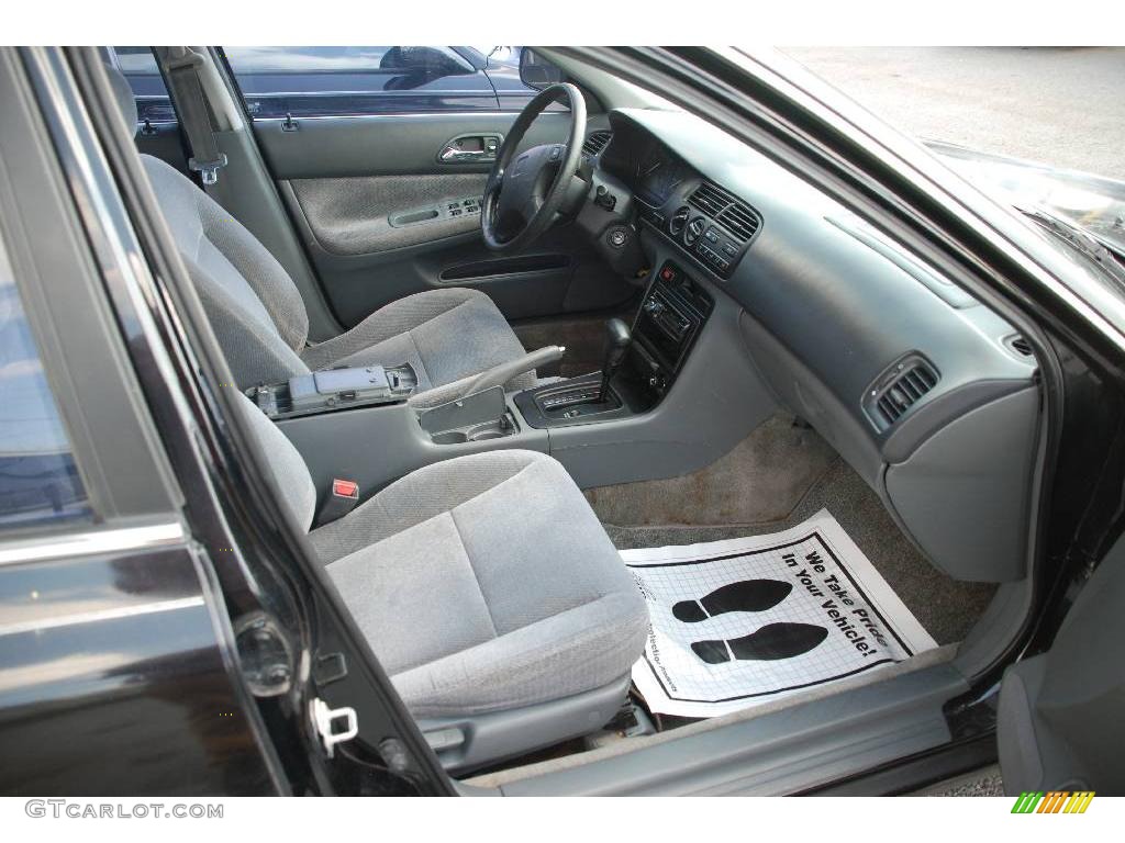 1996 Accord LX Sedan - Granada Black Pearl Metallic / Gray photo #4