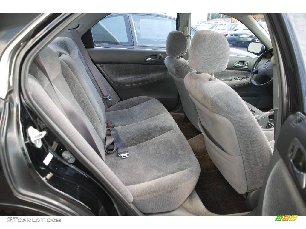 1996 Accord LX Sedan - Granada Black Pearl Metallic / Gray photo #5