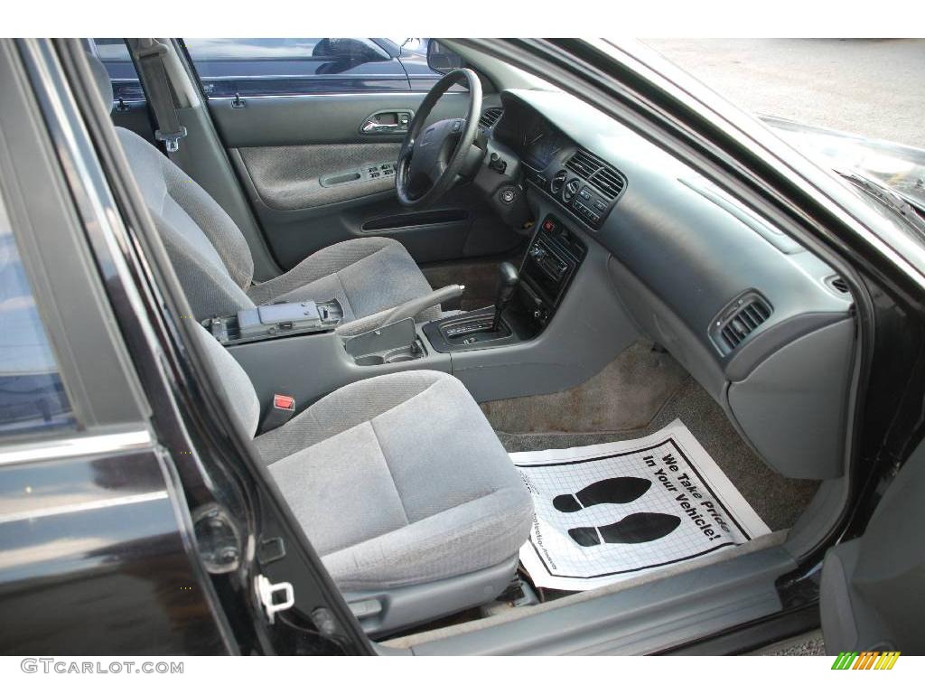 1996 Accord LX Sedan - Granada Black Pearl Metallic / Gray photo #18