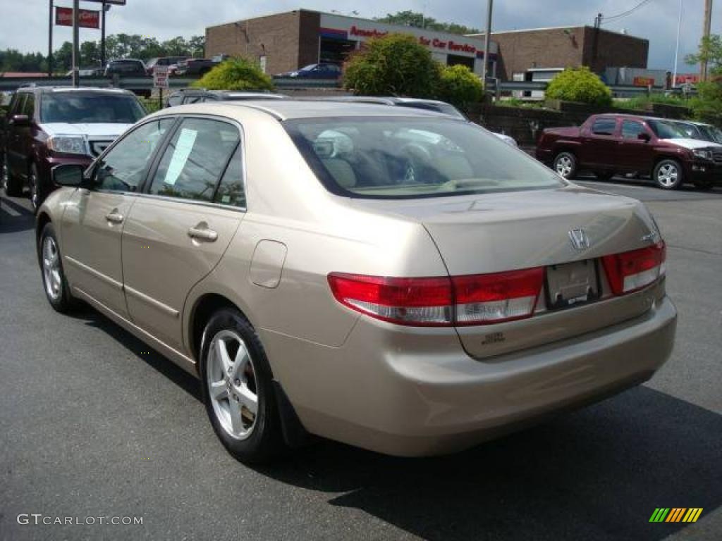 2003 Accord EX-L Sedan - Desert Mist Metallic / Ivory photo #2