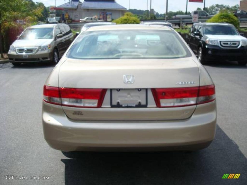 2003 Accord EX-L Sedan - Desert Mist Metallic / Ivory photo #3