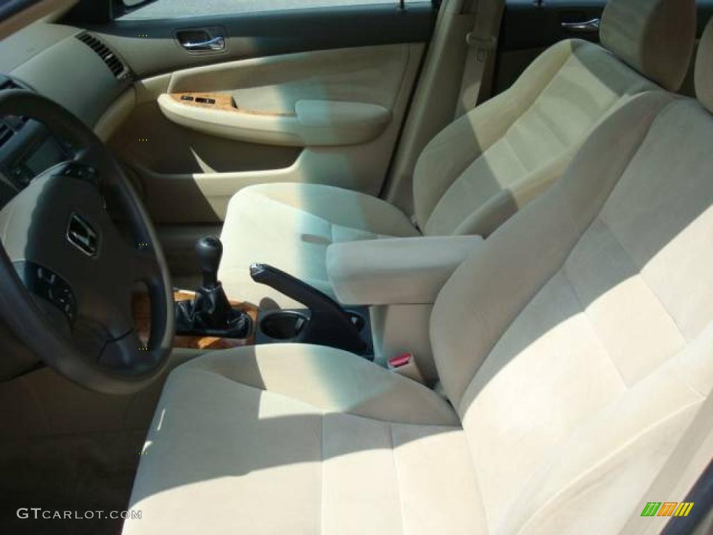 2003 Accord EX-L Sedan - Desert Mist Metallic / Ivory photo #8