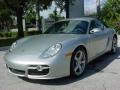 Arctic Silver Metallic - Cayman S Photo No. 7