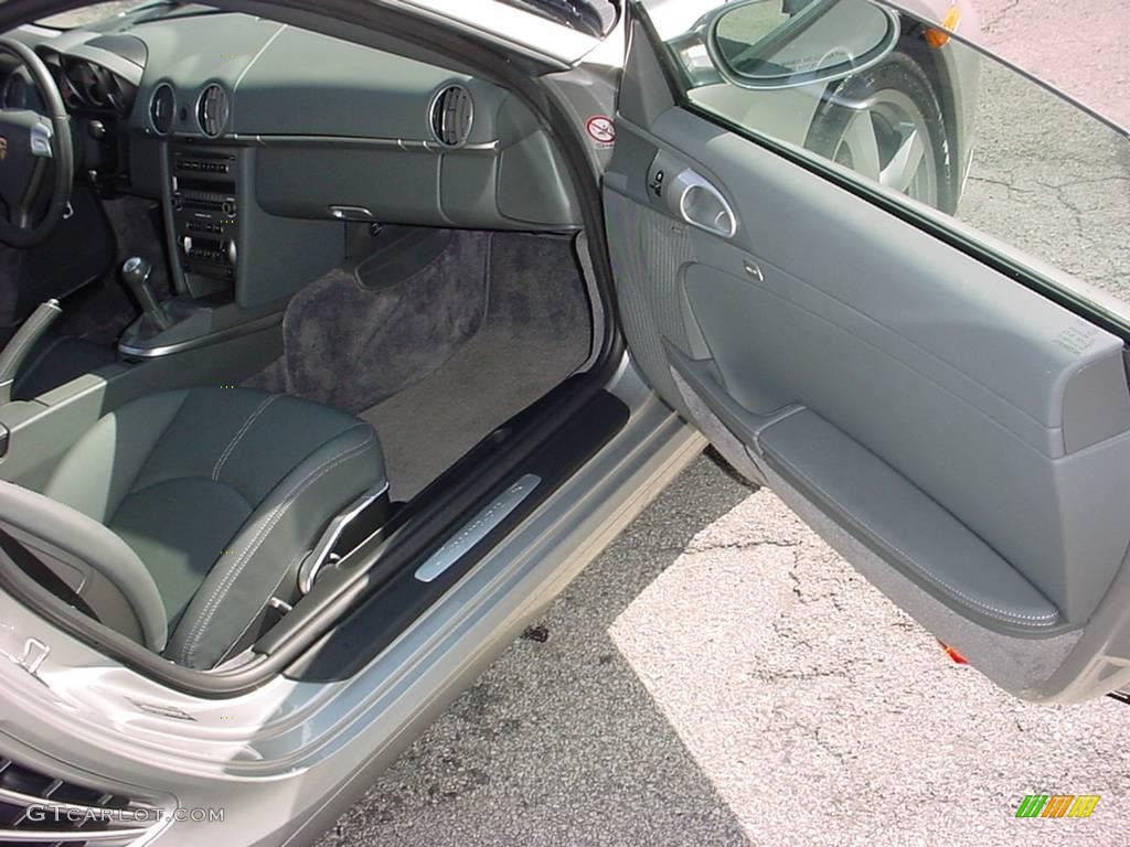 Stone Grey Interior 2007 Porsche Cayman S Photo #1650634
