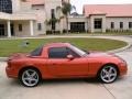 2005 Lava Orange Mica Mazda MX-5 Miata MAZDASPEED Grand Touring Roadster  photo #2