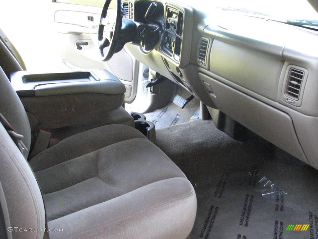 2005 Sierra 1500 SLE Regular Cab 4x4 - Summit White / Neutral photo #9