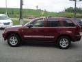 2007 Red Rock Crystal Pearl Jeep Grand Cherokee Limited 4x4  photo #5