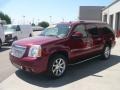 2008 Red Jewel Tintcoat GMC Yukon XL Denali AWD  photo #3