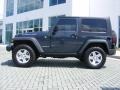 2008 Steel Blue Metallic Jeep Wrangler Rubicon 4x4  photo #2