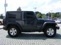 2008 Steel Blue Metallic Jeep Wrangler Rubicon 4x4  photo #6