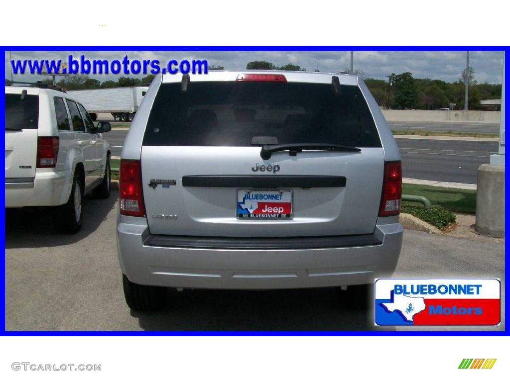 2008 Grand Cherokee Laredo - Bright Silver Metallic / Dark Slate Gray photo #6