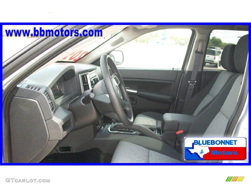 2008 Grand Cherokee Laredo - Bright Silver Metallic / Dark Slate Gray photo #8
