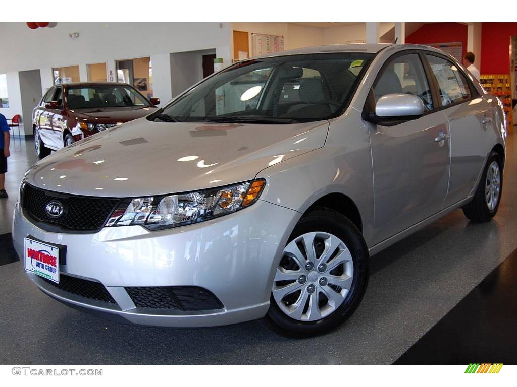 Bright Silver Kia Forte