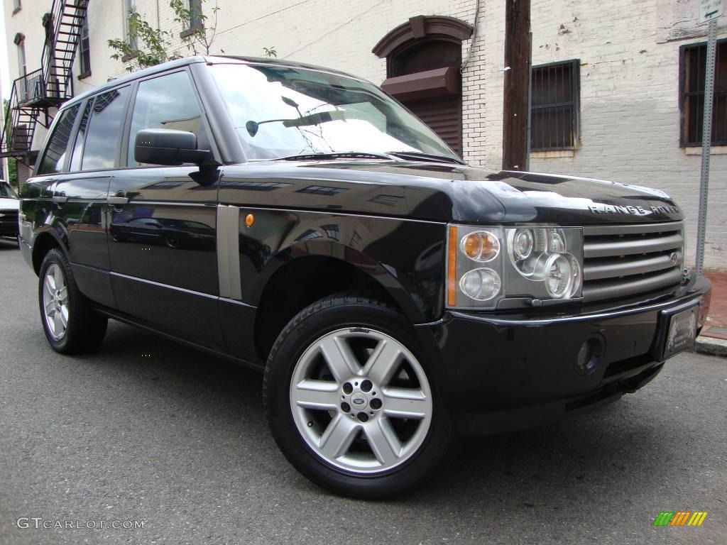 2005 Range Rover HSE - Java Black Pearl / Sand/Jet photo #2