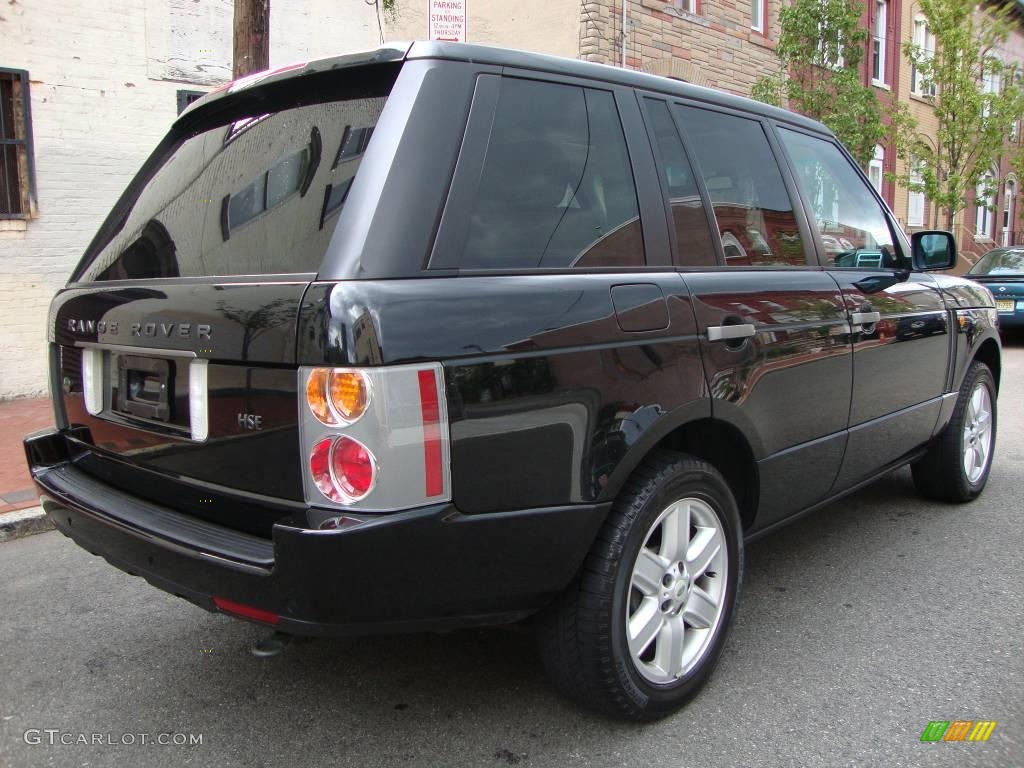 2005 Range Rover HSE - Java Black Pearl / Sand/Jet photo #3