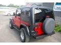 1998 Flame Red Jeep Wrangler Sport 4x4  photo #8