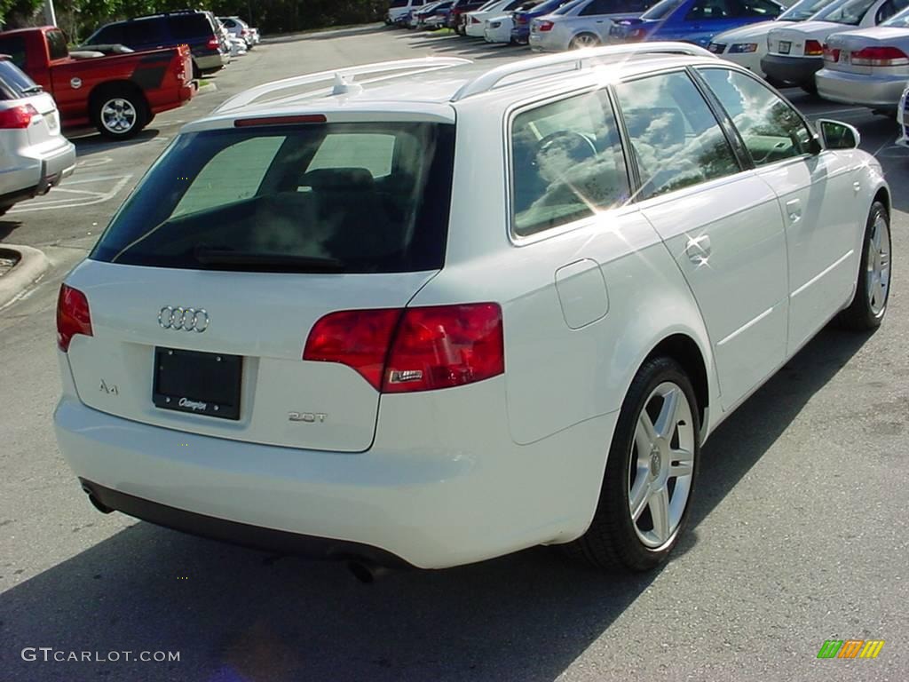 2007 A4 2.0T quattro Avant - Ibis White / Beige photo #6