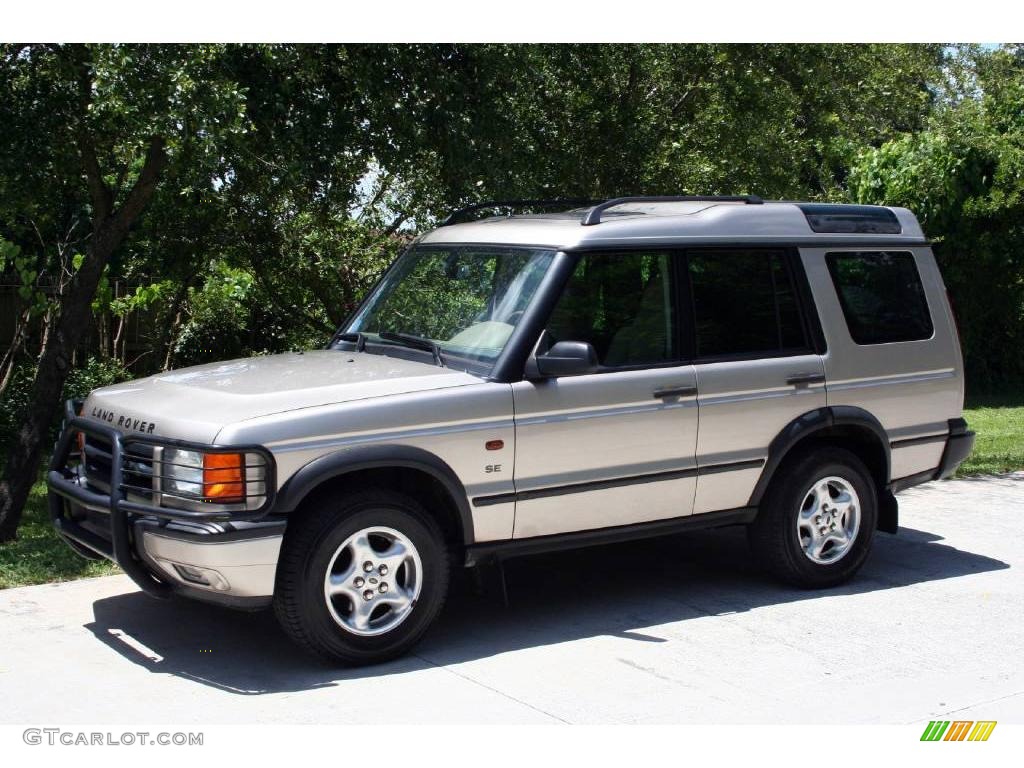 2001 Discovery II SE - Blenheim Silver Metallic / Bahama Beige photo #2