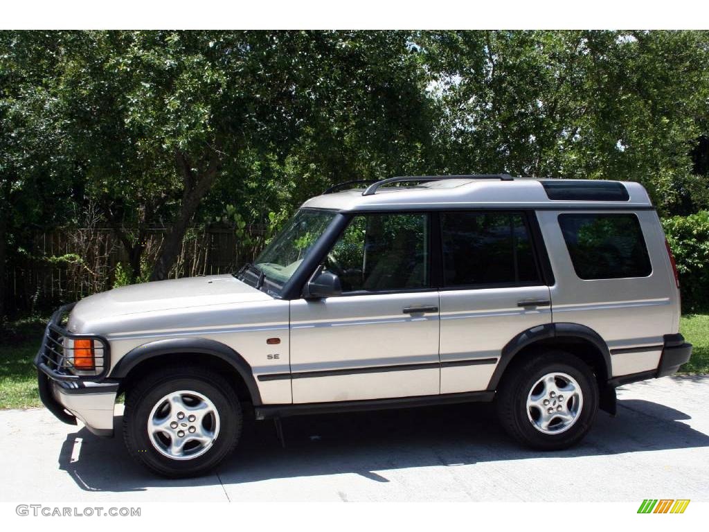 2001 Discovery II SE - Blenheim Silver Metallic / Bahama Beige photo #3