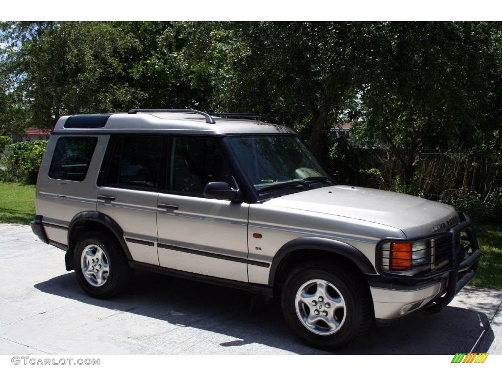 2001 Discovery II SE - Blenheim Silver Metallic / Bahama Beige photo #13