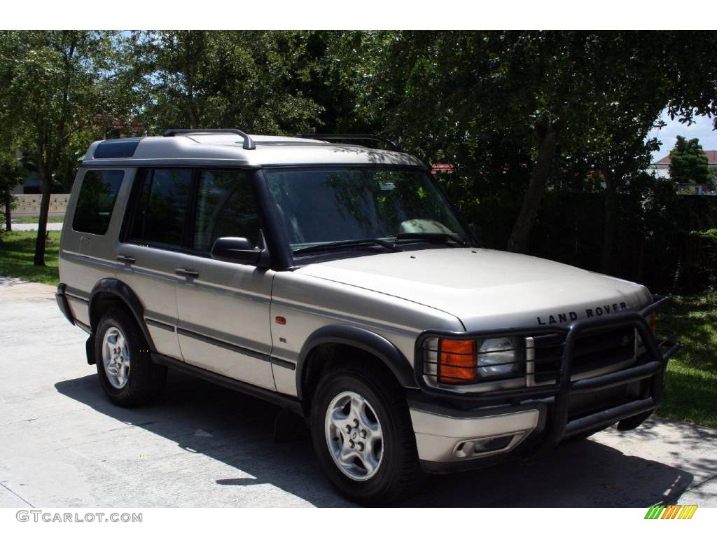 2001 Discovery II SE - Blenheim Silver Metallic / Bahama Beige photo #14