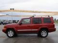 2006 Inferno Red Pearl Jeep Commander Limited  photo #6