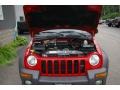 2002 Flame Red Jeep Liberty Sport 4x4  photo #15