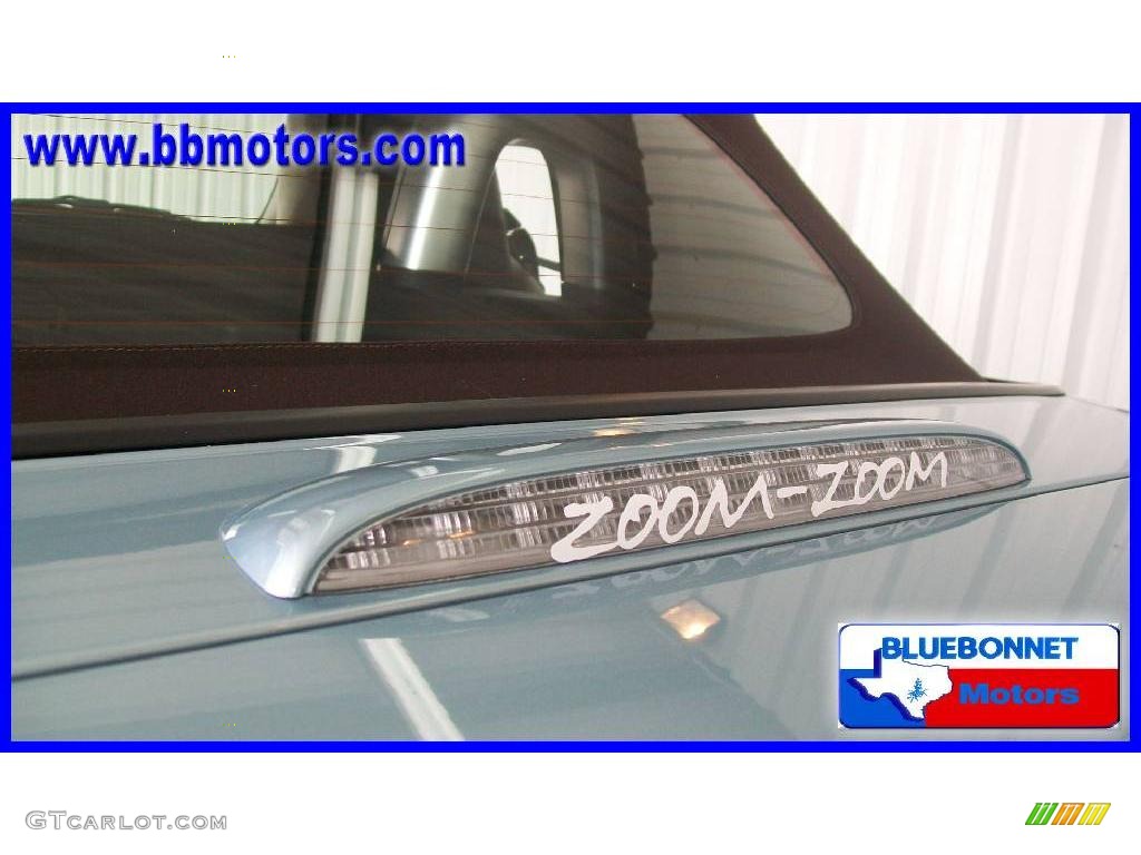 2008 MX-5 Miata Special Edition Roadster - Icy Blue Metallic / Saddle Brown photo #10
