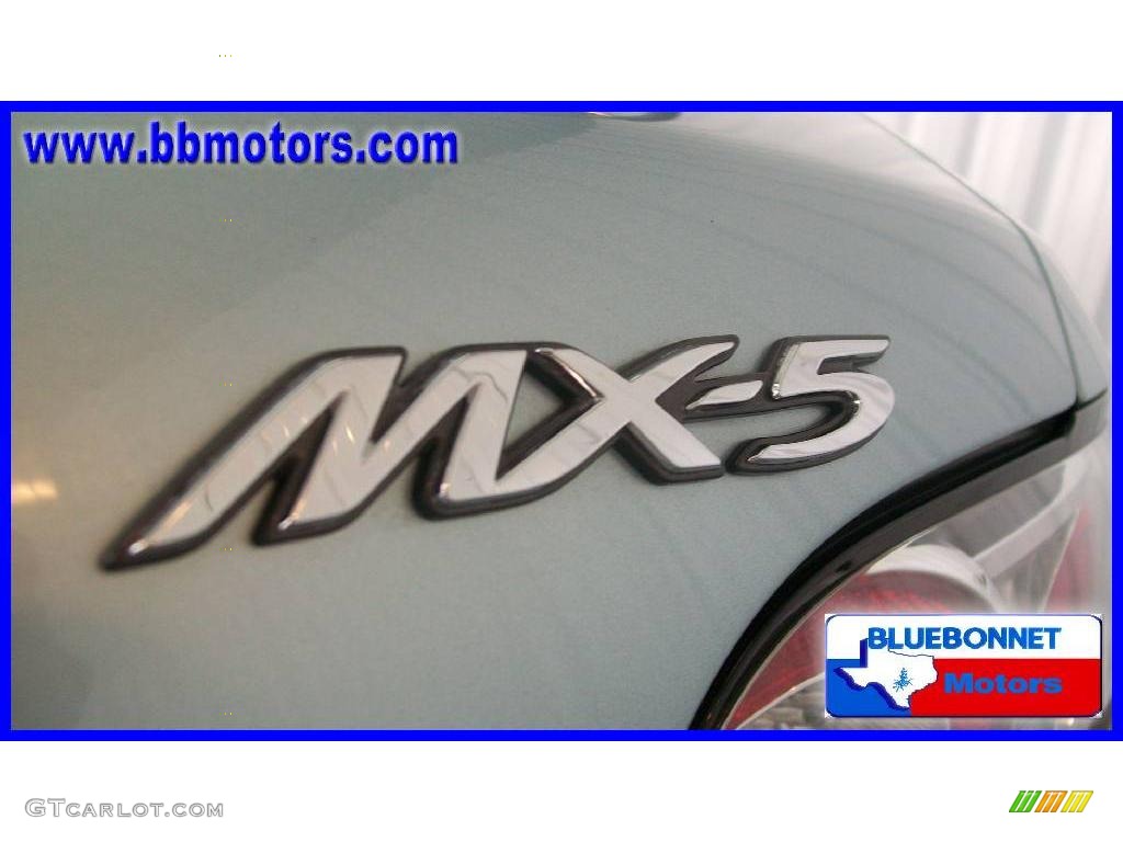 2008 MX-5 Miata Special Edition Roadster - Icy Blue Metallic / Saddle Brown photo #12