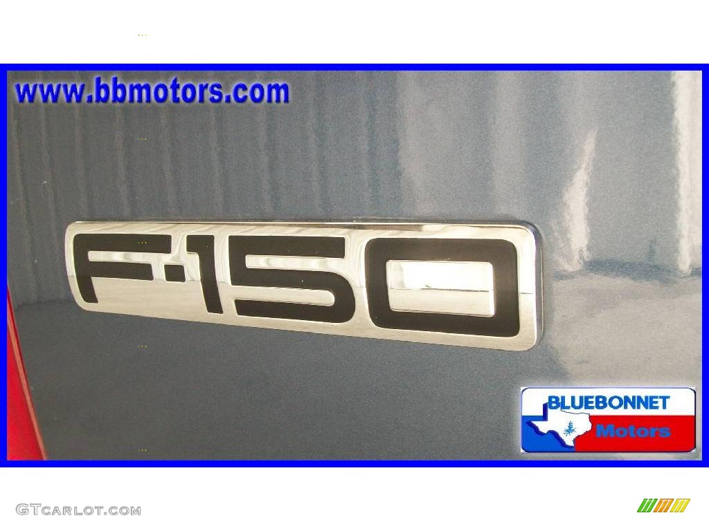 2006 F150 XLT SuperCrew - Medium Wedgewood Blue Metallic / Tan photo #12