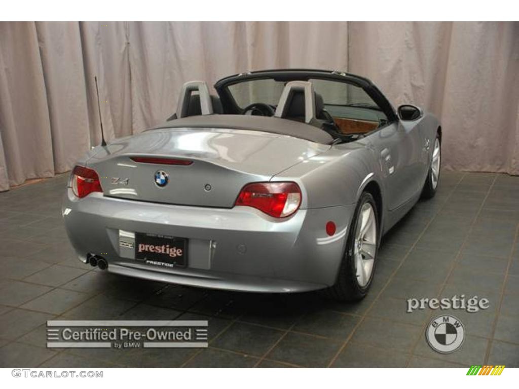 2006 Z4 3.0i Roadster - Silver Grey Metallic / Black photo #4