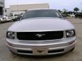 2007 Satin Silver Metallic Ford Mustang V6 Premium Coupe  photo #2