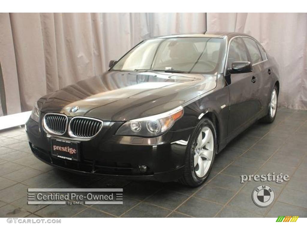 Jet Black BMW 5 Series