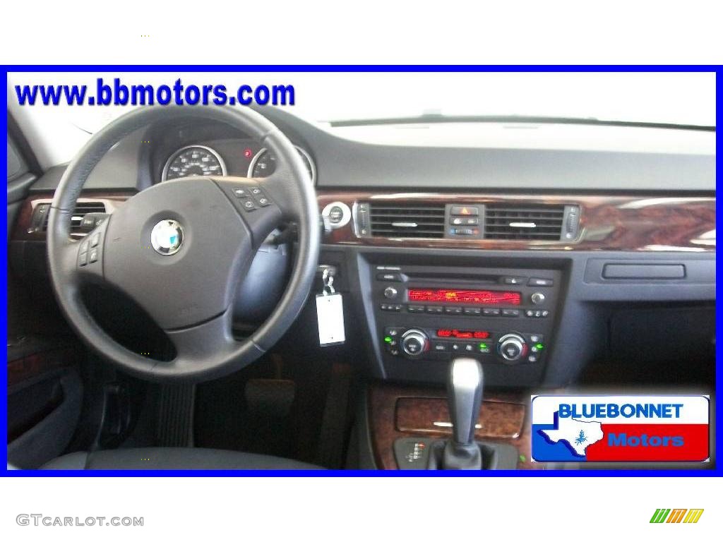 2008 3 Series 328i Sedan - Jet Black / Black photo #8