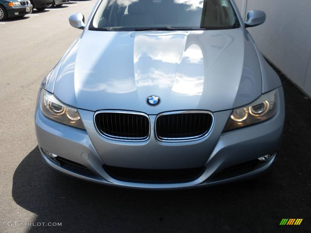 2009 3 Series 328i Sedan - Blue Water Metallic / Grey Dakota Leather photo #21